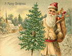 santa claus vintage 155
